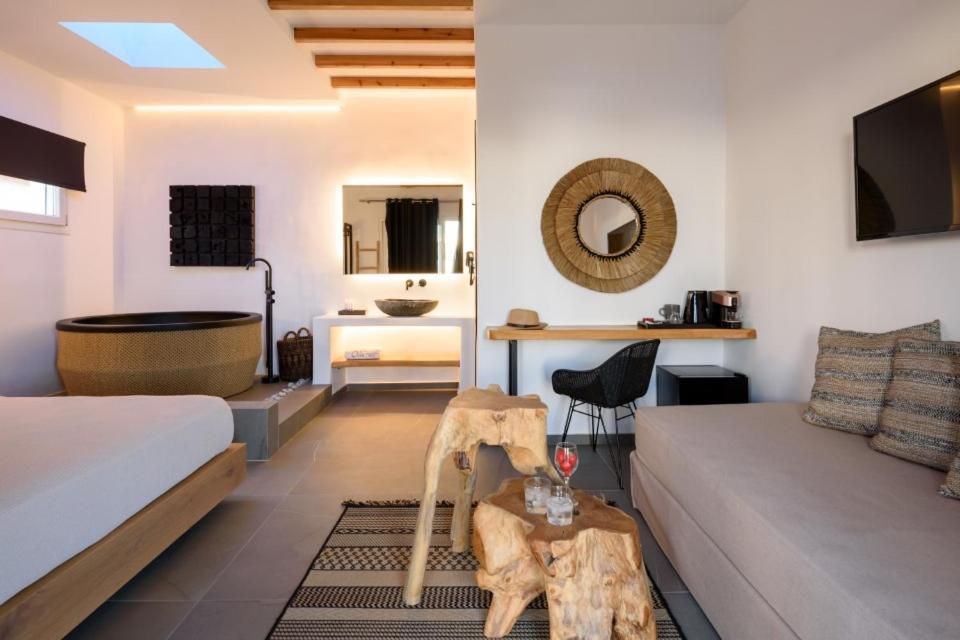 Olive Mykonos Villas Ano Mera Exterior foto