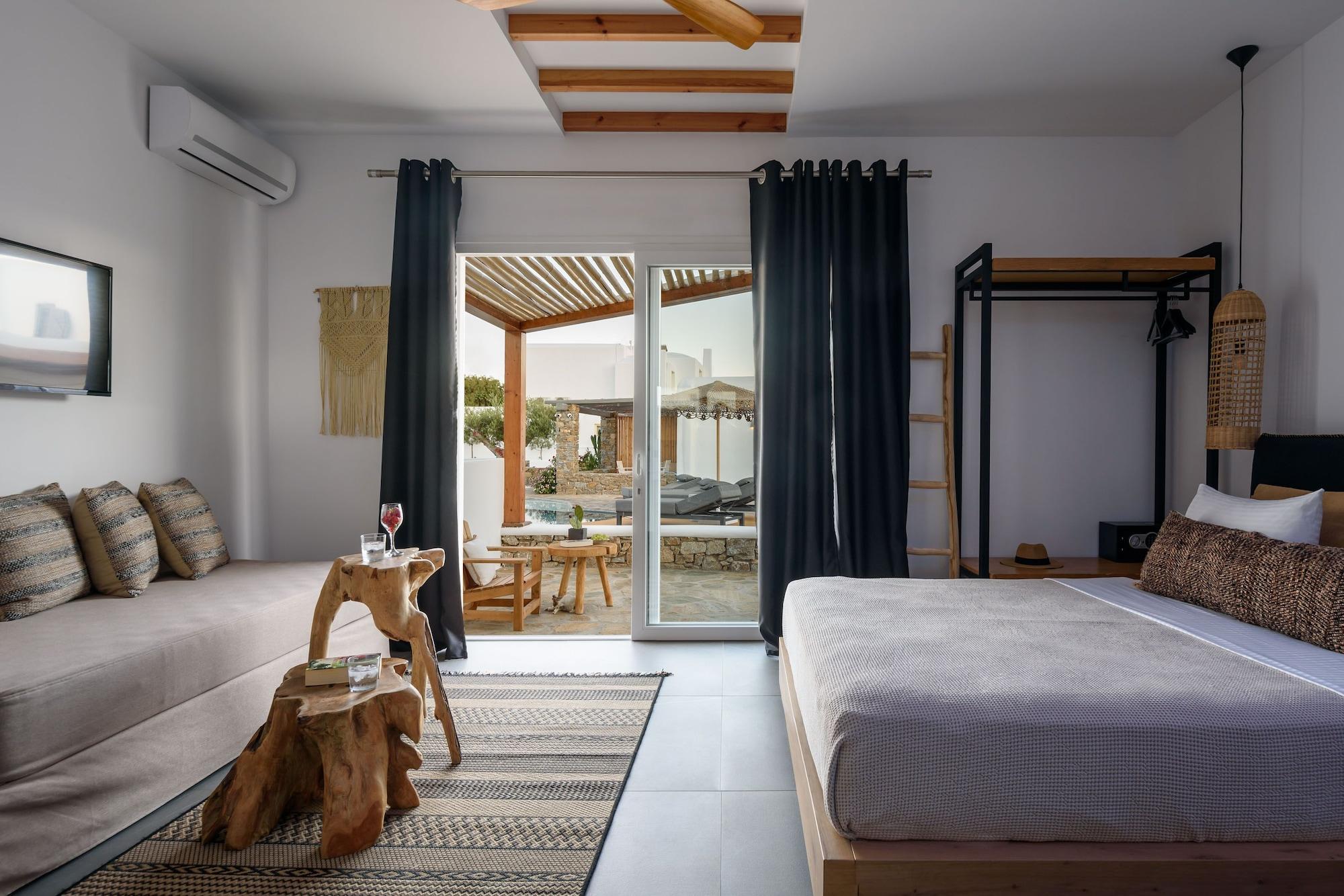 Olive Mykonos Villas Ano Mera Exterior foto