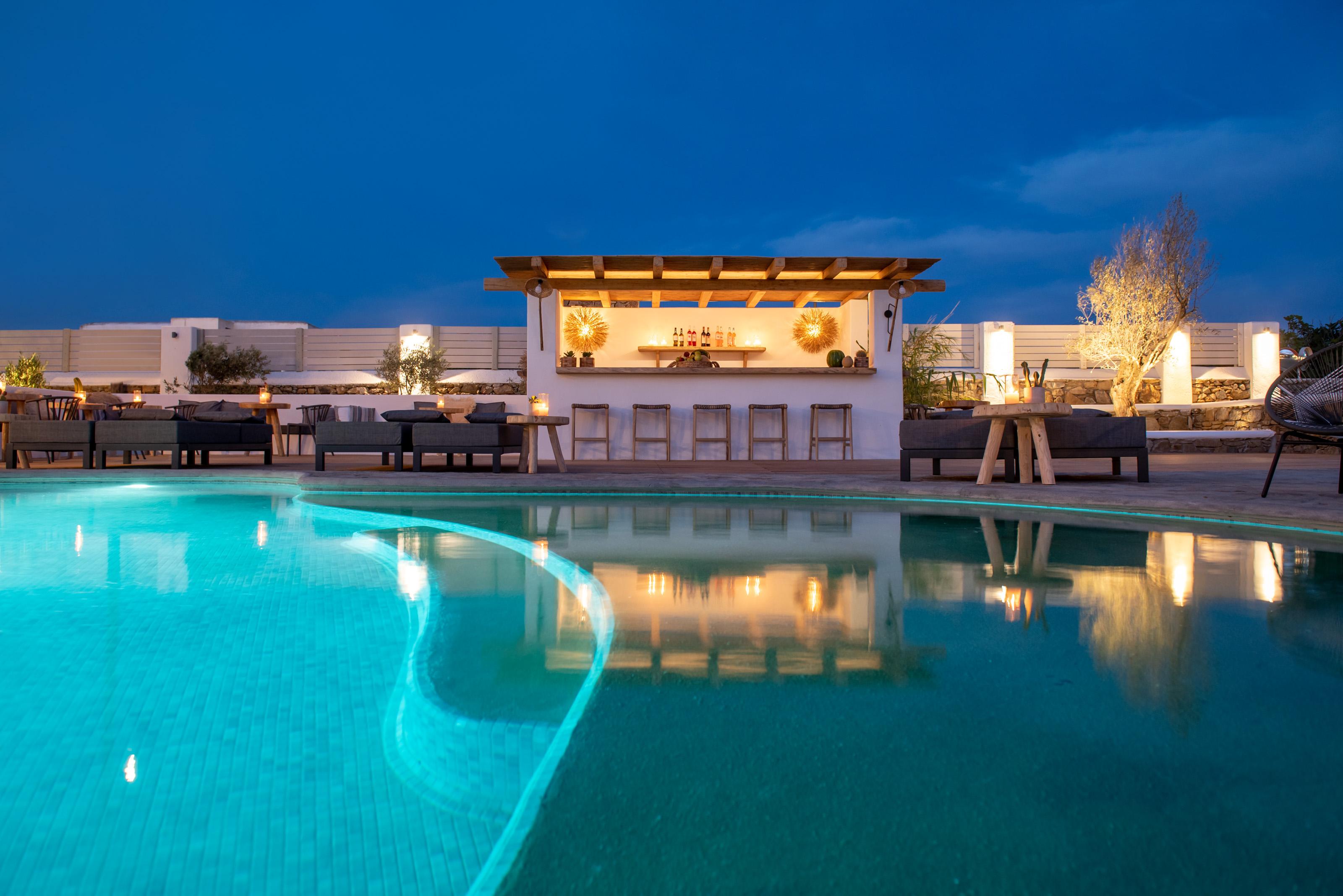 Olive Mykonos Villas Ano Mera Exterior foto