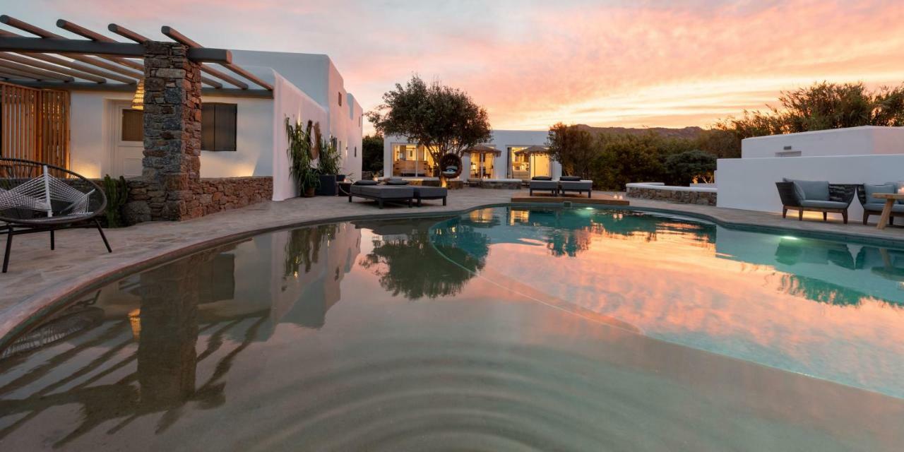 Olive Mykonos Villas Ano Mera Exterior foto